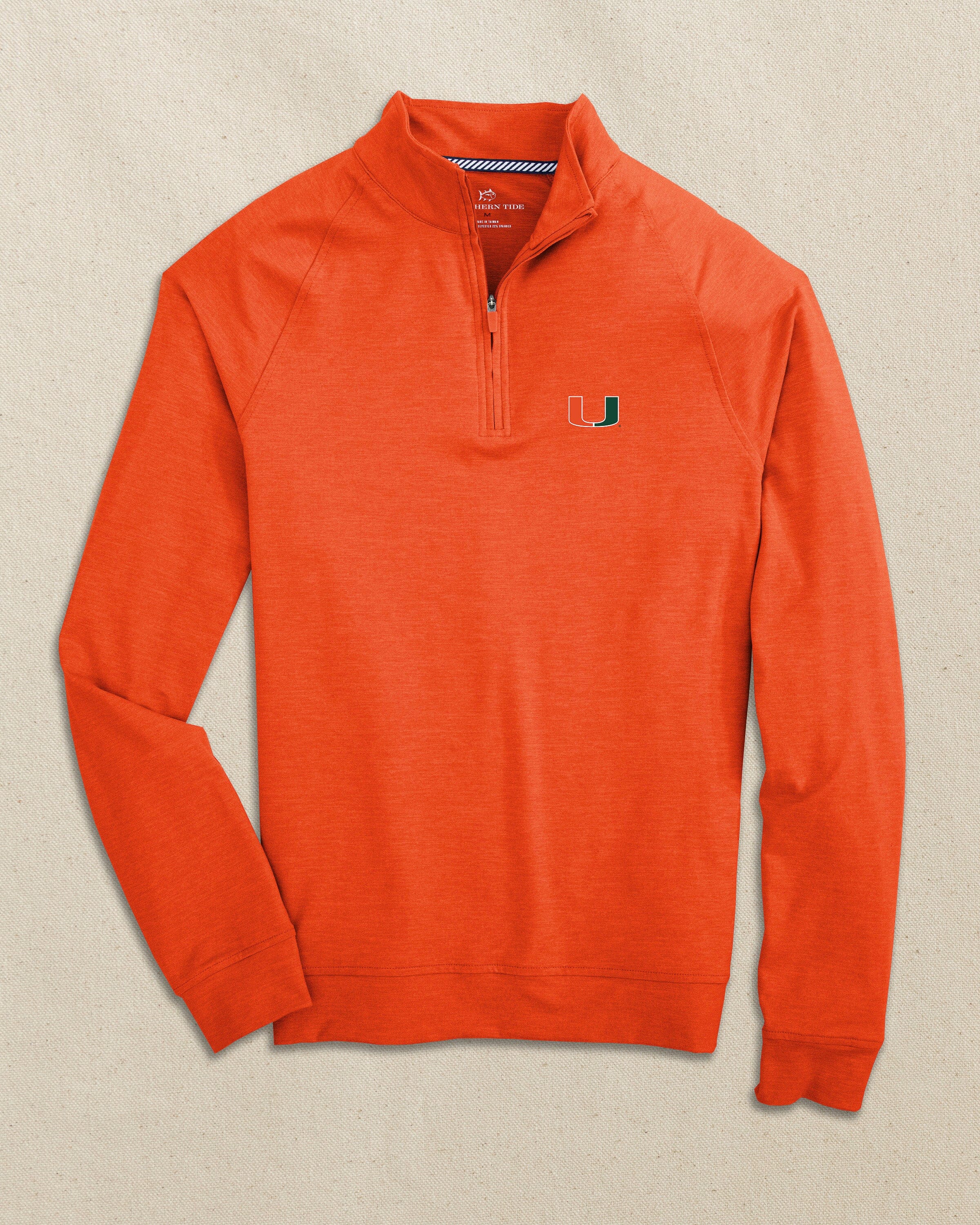 Miami Hurricanes Cruiser Quarter Zip – tllvnory